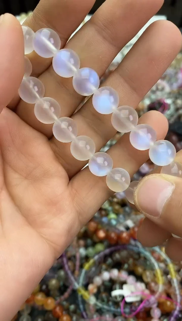 未镶嵌手链月光石手链