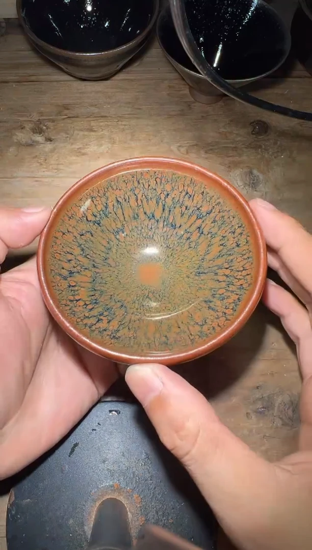 茶盏老木头精品柴烧157