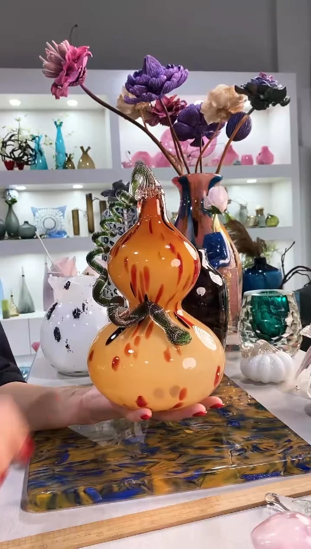 林*1慕忆家手作琉璃花瓶