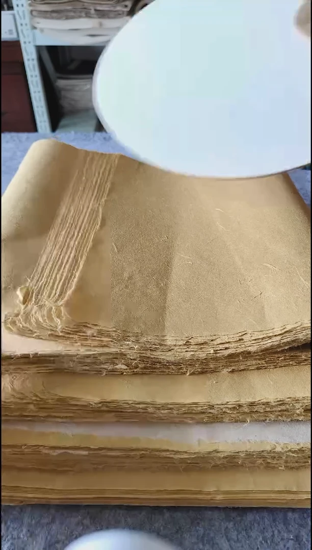 30*180特寸仿古楮皮纸25张半生熟