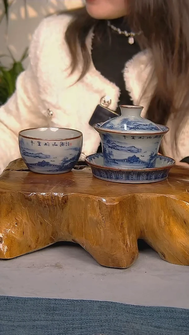 【闪购商品】简装家用款2件套 陶瓷家用茶具系列