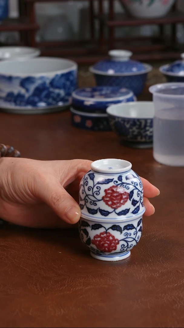 景德镇高端茶器庞*傅景德镇纯手工手绘高端茶器