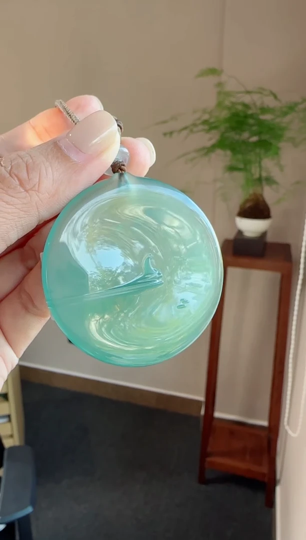 未镶嵌挂件翡翠洋 广阔无界