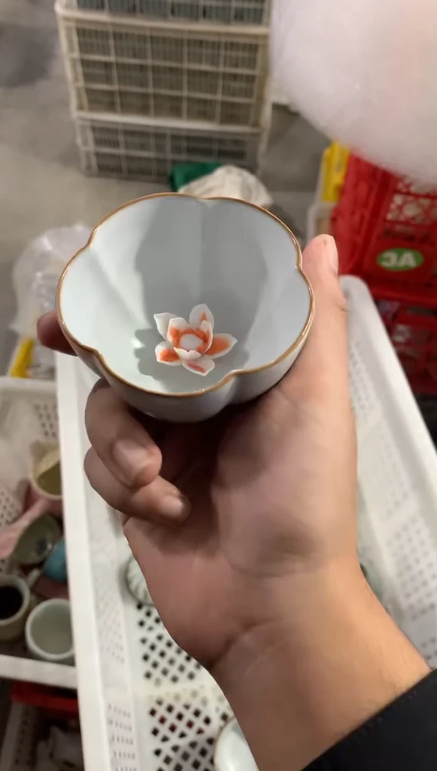 摆件茶壶茶杯茶具盖碗包邮带运费险【有小瑕疵的品介绍会说}