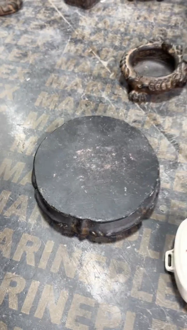 陶土【火山泥】金箍坛底座