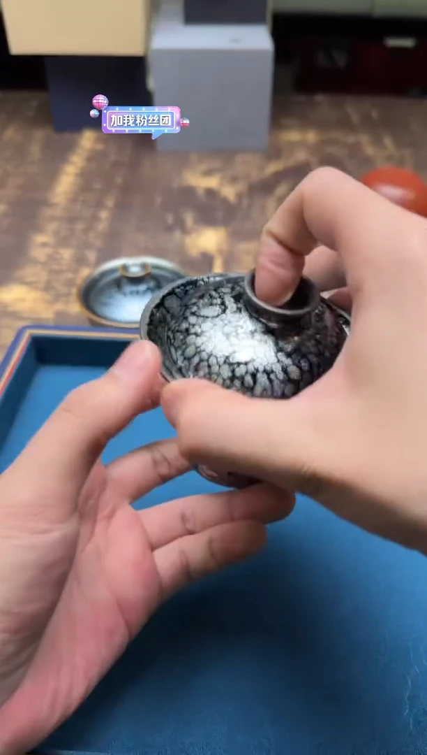 創***哥郑勇 麒麟目盖碗