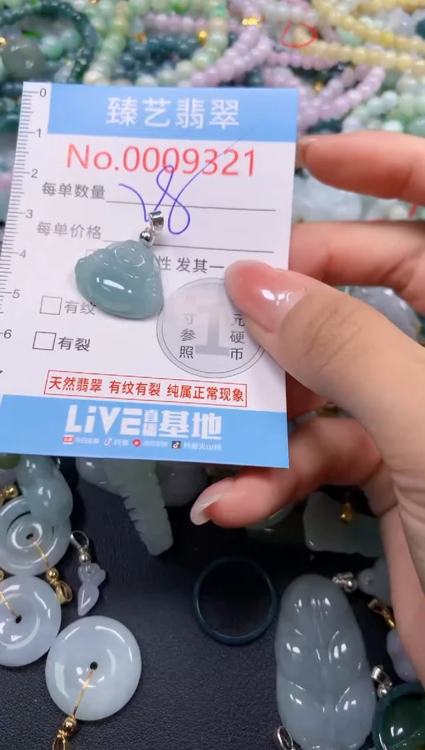 颈饰未镶嵌翡翠9321