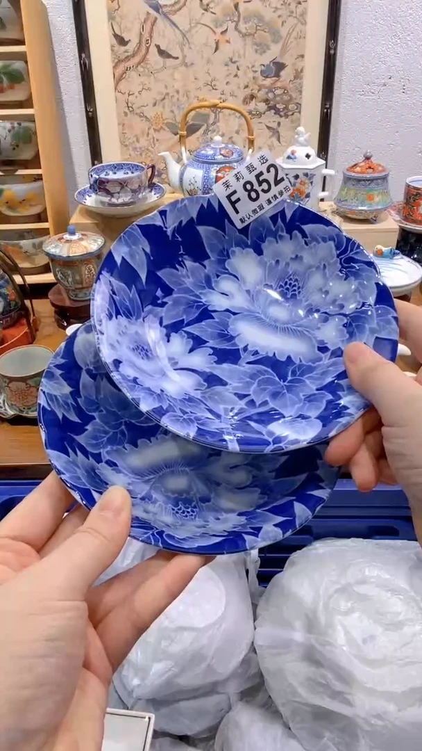瓷片桃*茉莉商品一号F852