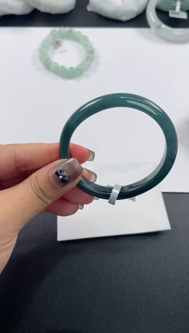 未镶嵌定制翡翠基地发货H 8405 53+