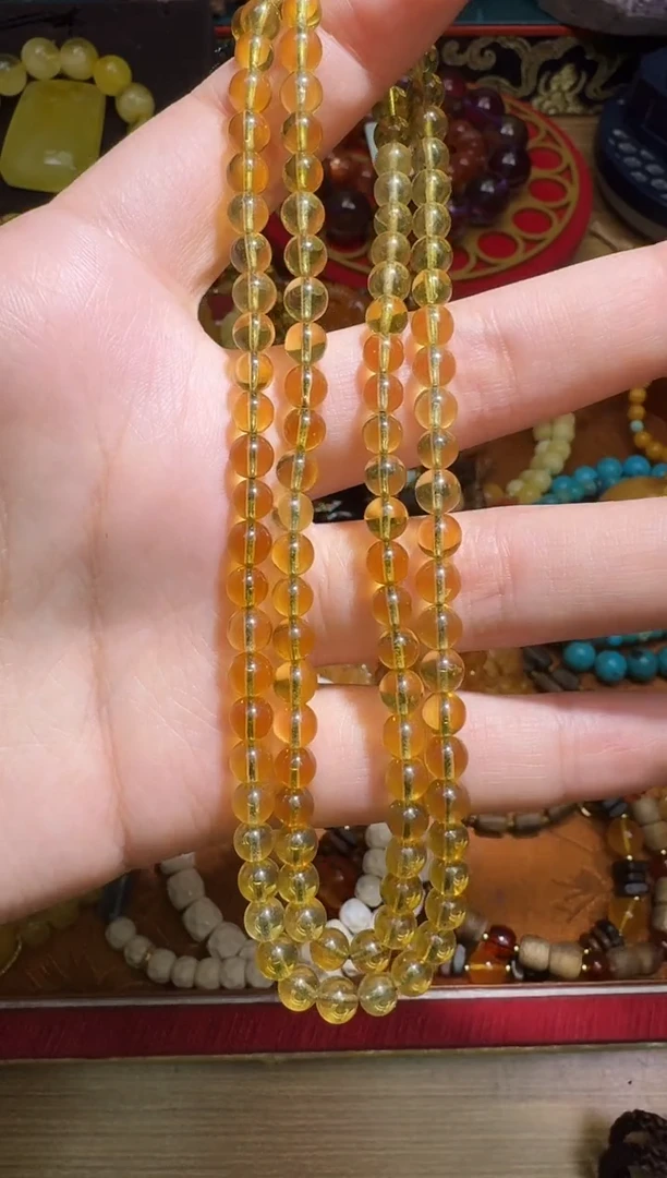 手链琥珀未镶嵌多样性发一件  132