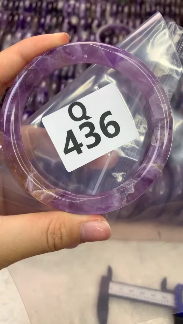 【闪购商品】水晶水晶手镯Q未镶嵌436-62