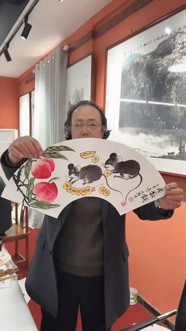 国画李火庆/国画/花鸟