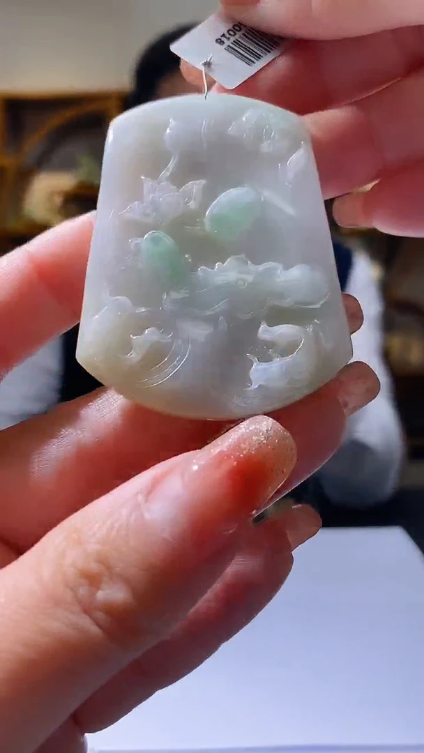 【闪购商品】翡翠颈饰未镶嵌36/0208/W/花