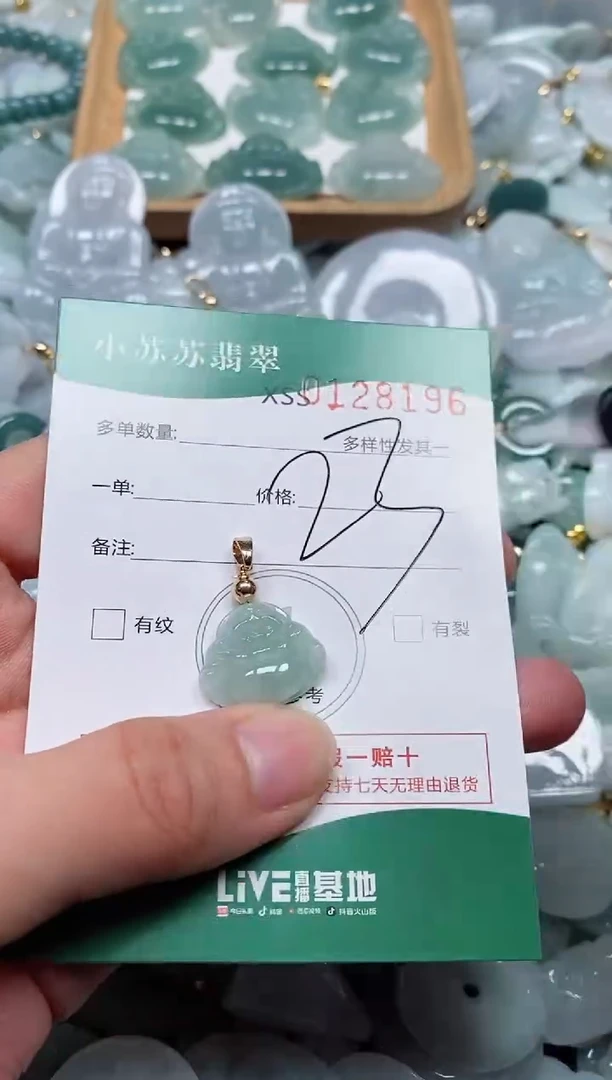 【闪购商品】翡翠颈饰未镶嵌闪购商品0128196