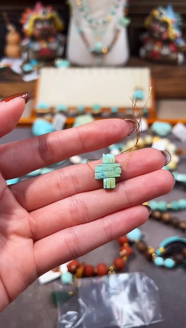 未镶嵌绿松石配饰臻*神绿松石配饰