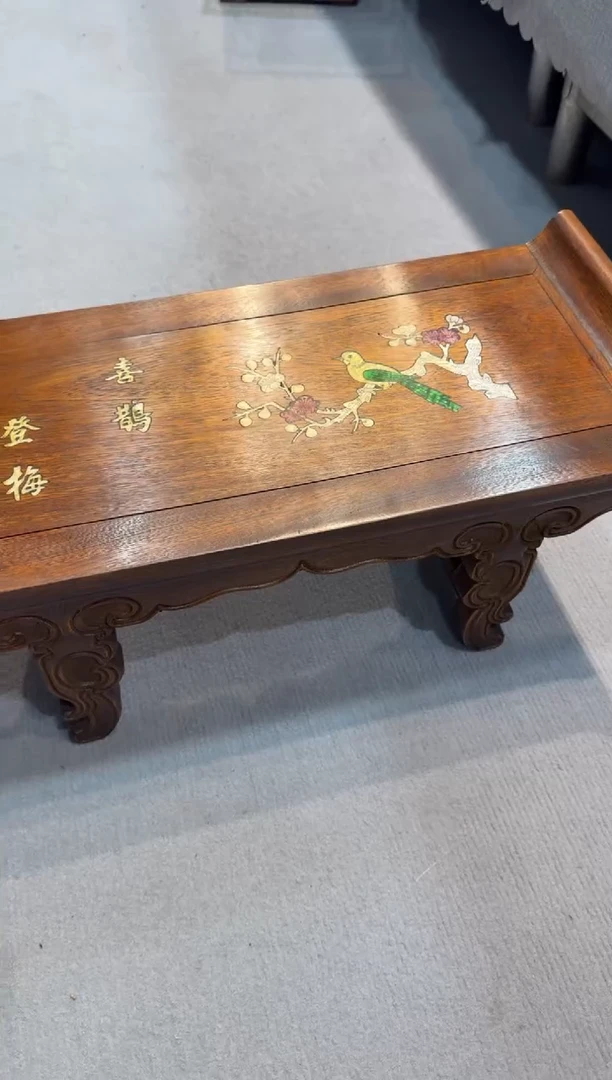 木花梨 小翘头案