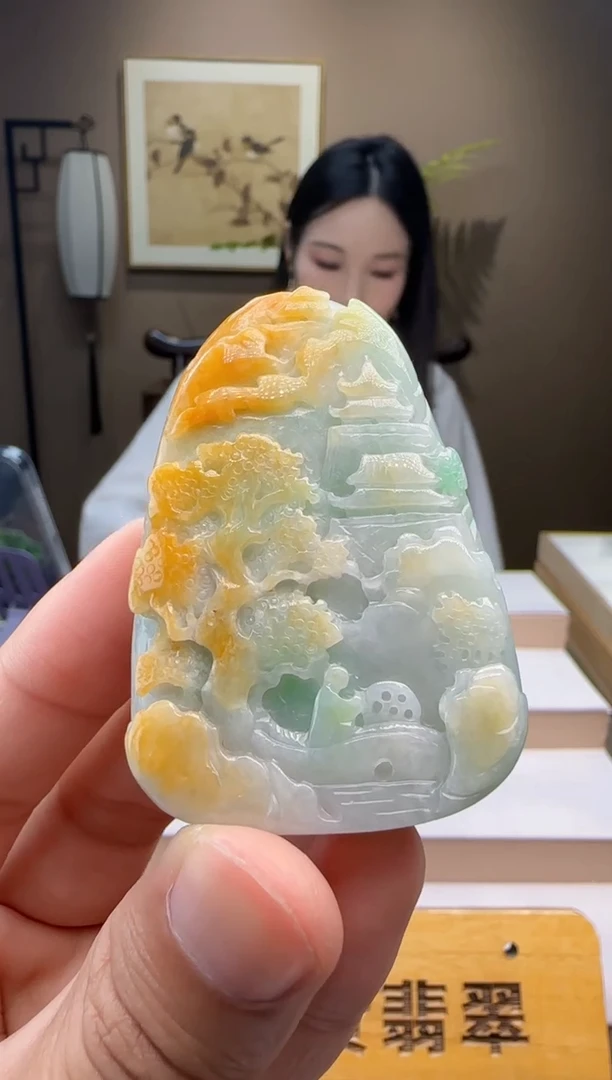 颈饰未镶嵌翡翠XM@@60B7J19851