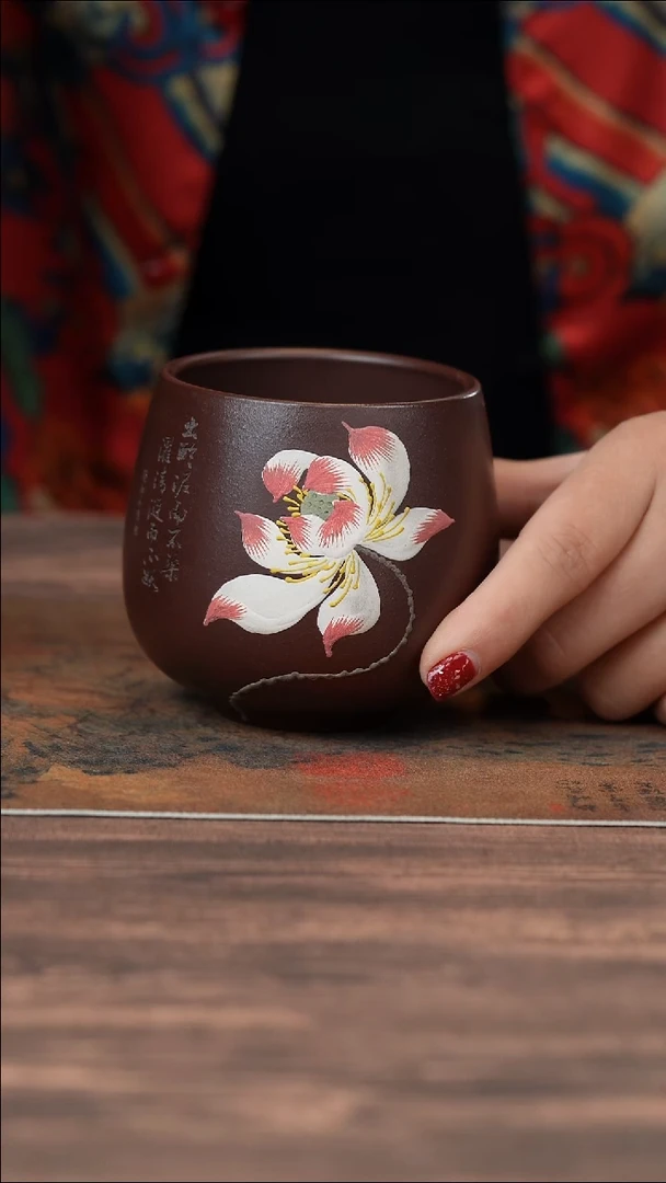 茶杯紫砂紫砂主人杯