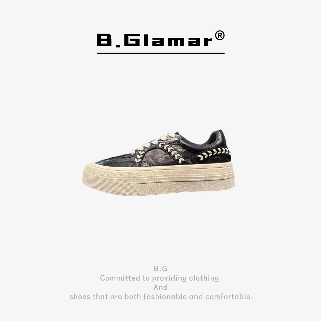 B.Glamar | 时尚厚底低帮休闲鞋 HY-4