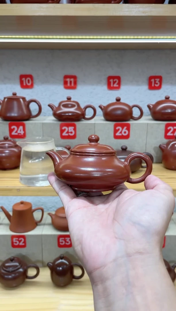 茶壶紫砂H****h100毫升虚扁浮力款···全品一套