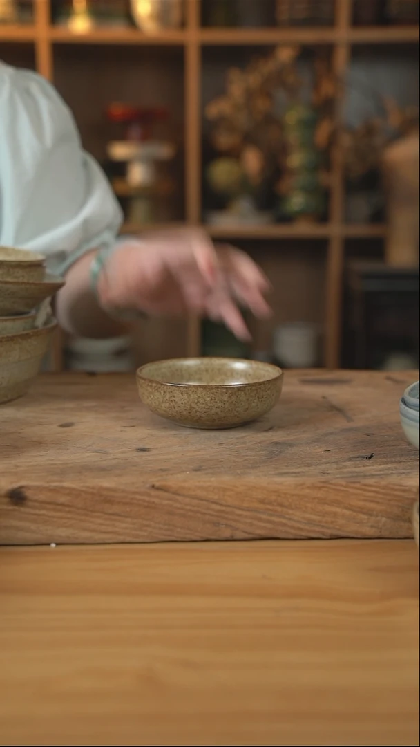 奶奶系列的大号蘸料碟