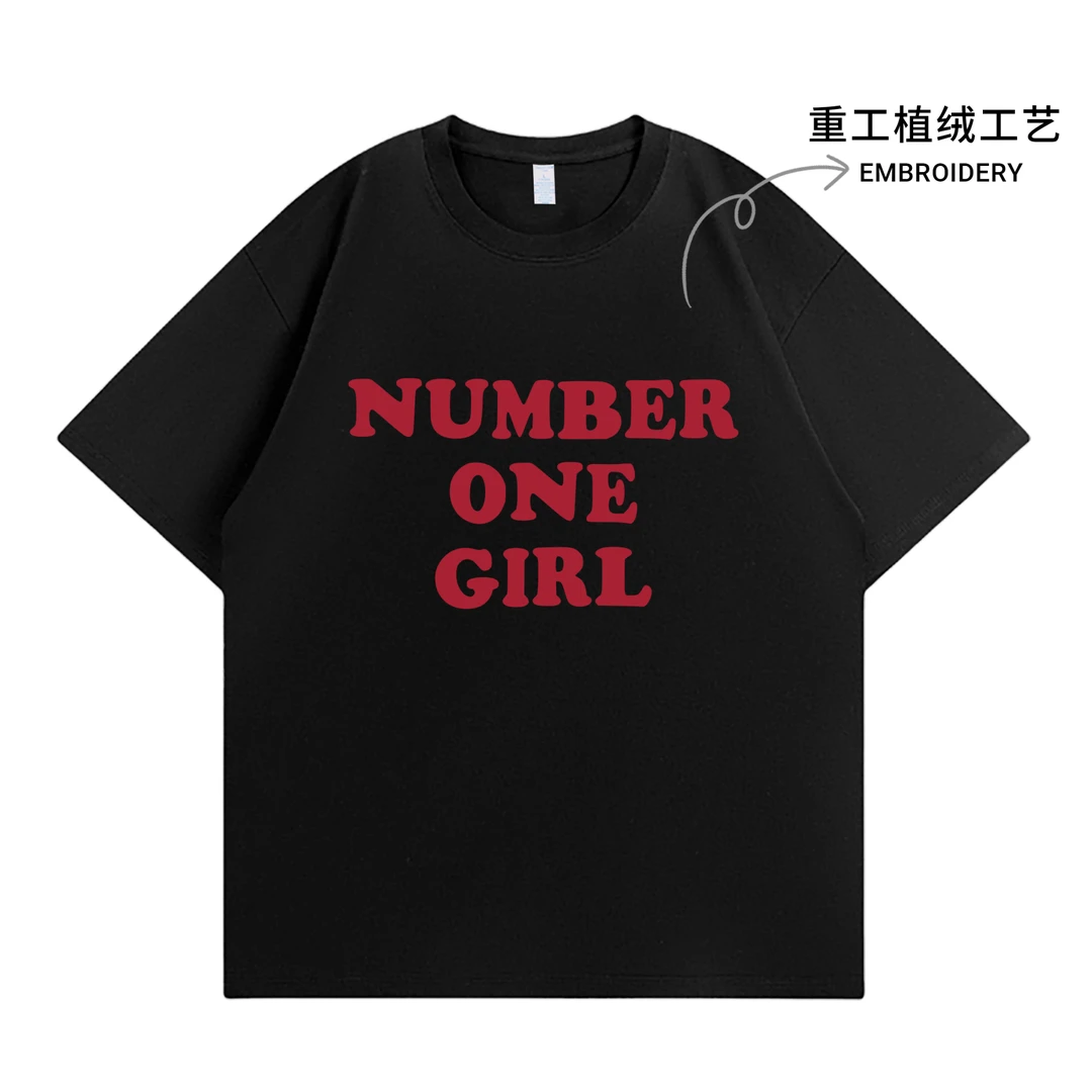 【王票票专属】重磅奢品潮牌纯棉T恤男女同款宽松短袖上衣K30