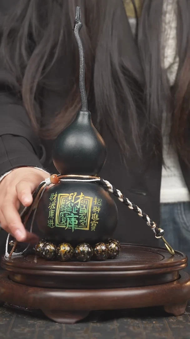 【闪购商品】22号大漆酒葫芦一物一图