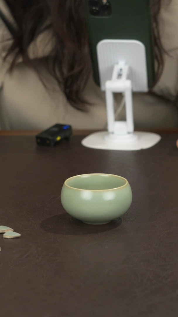 陶宣宝汝瓷原矿原釉作品