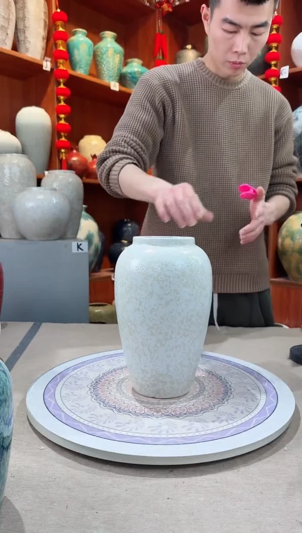 【闪购商品】瓶陶瓷花瓶 无花 微瑕a568 