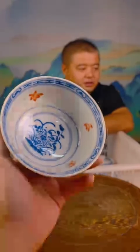 摆件景德镇陶瓷青花摆件59