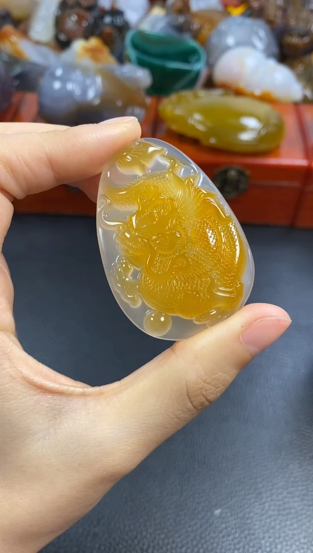 未镶嵌挂件玛瑙/玉髓凭**风1