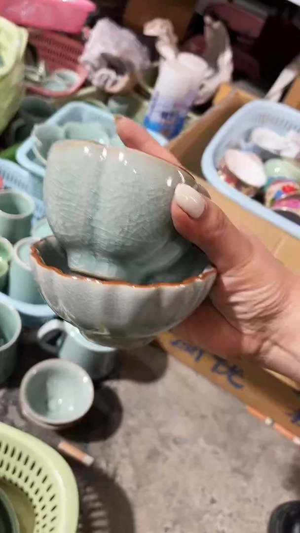 【闪购商品】2个 特价福利 微瑕 慧仙青瓷