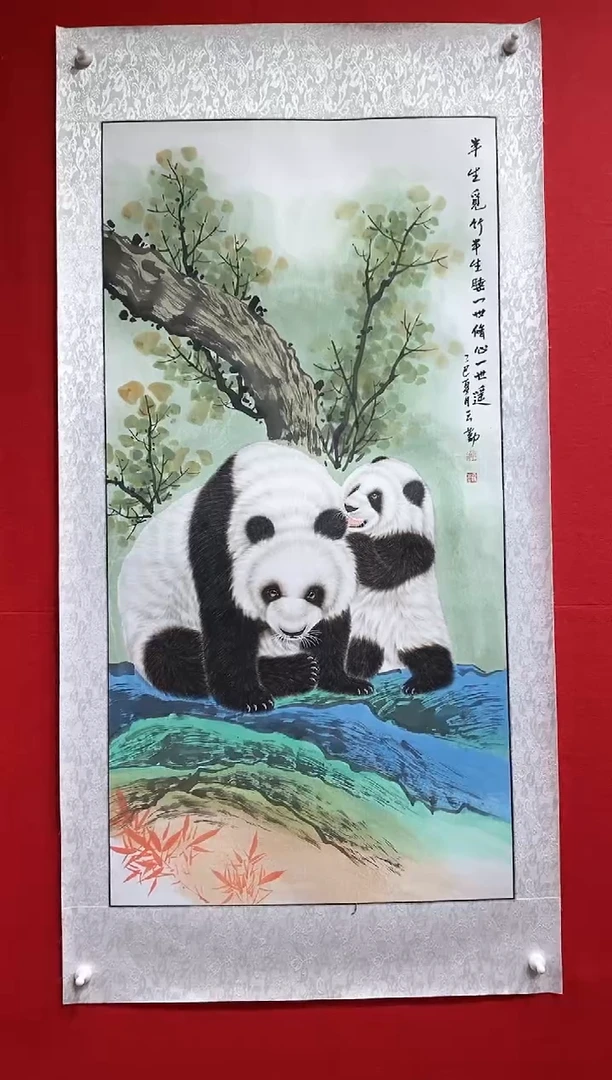 国画国画NYQ杰牛云勤老师作品