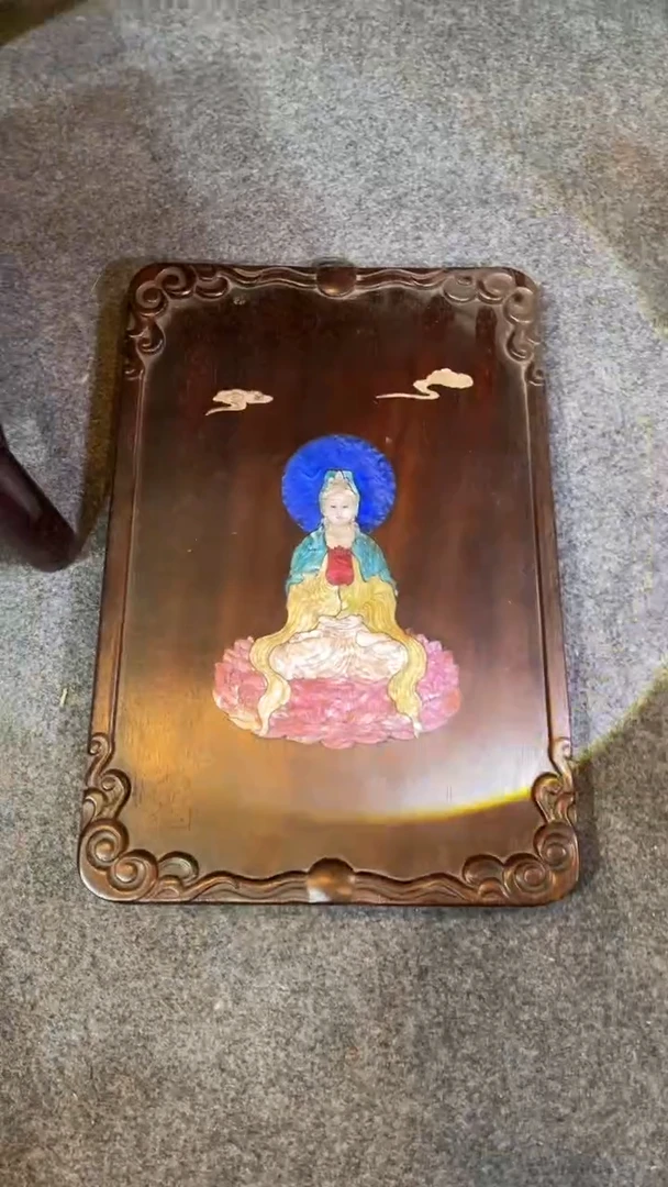 非洲紫檀（红花梨）37x25cm