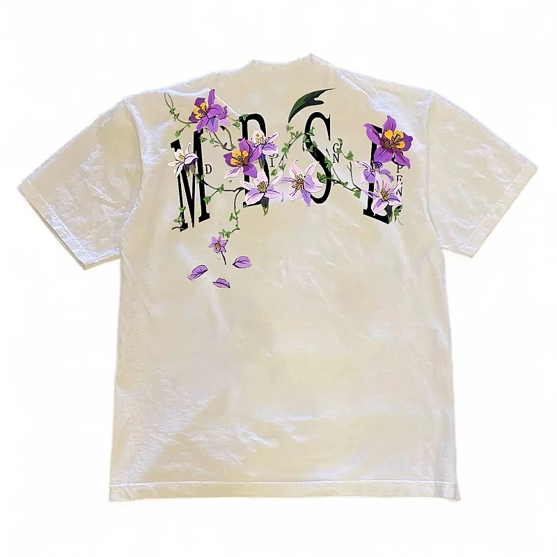 新疆棉！265g纯棉重磅正品！男女圆领宽松印花夏季休闲半袖T恤短袖