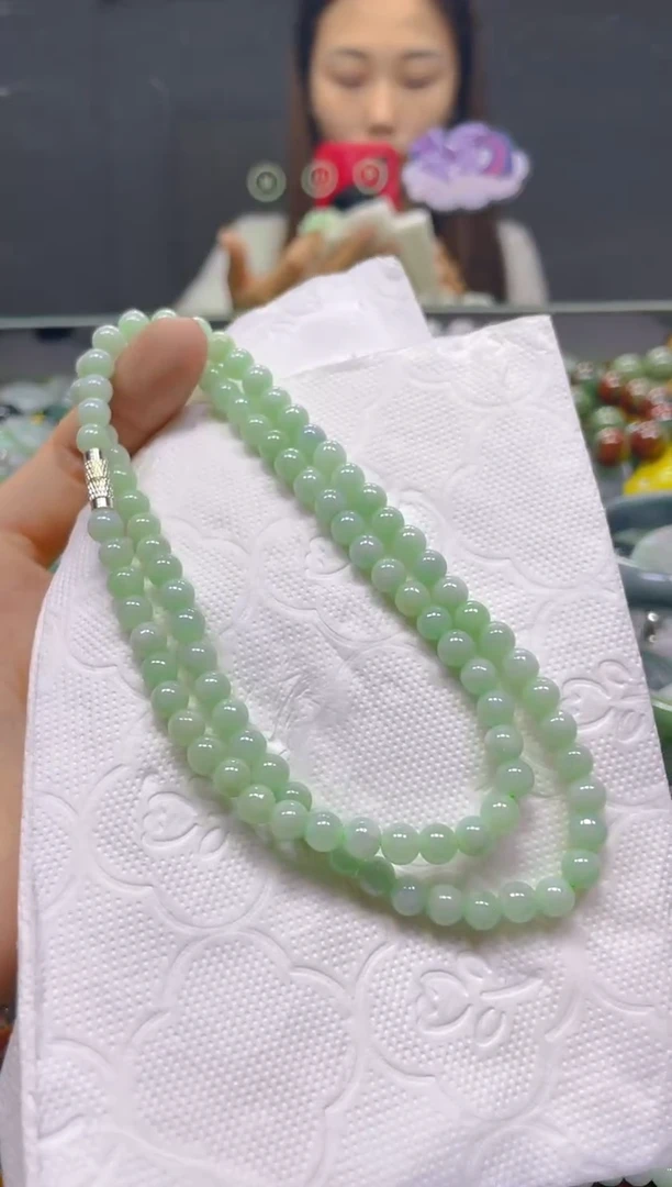 颈饰未镶嵌翡翠5MM