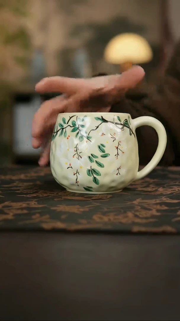 景德镇陶瓷杯碗柴烧多人