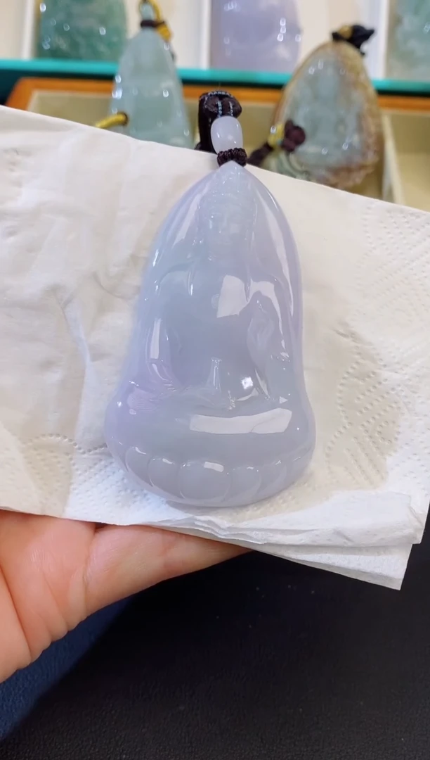 颈饰未镶嵌翡翠缅甸天然A货翡翠