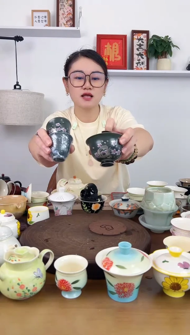 ╅**ㄣ【老板娘闪购福利】墨绿色茶壶