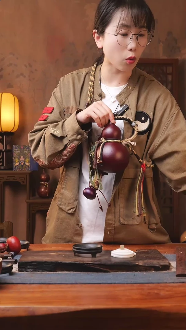 【闪购商品】269A号精品大漆葫芦防腐防渗装水茶酒