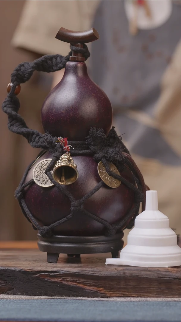 338号精品大漆葫芦防腐防渗装水茶酒