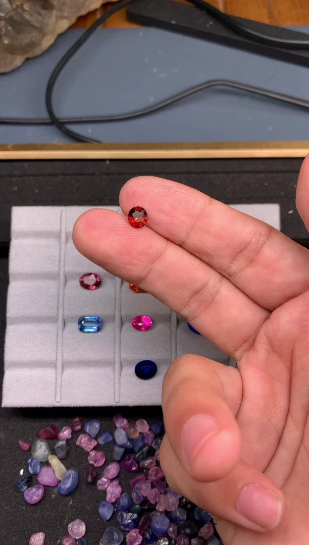 未镶嵌未镶嵌定制石榴石陌*1.1克拉