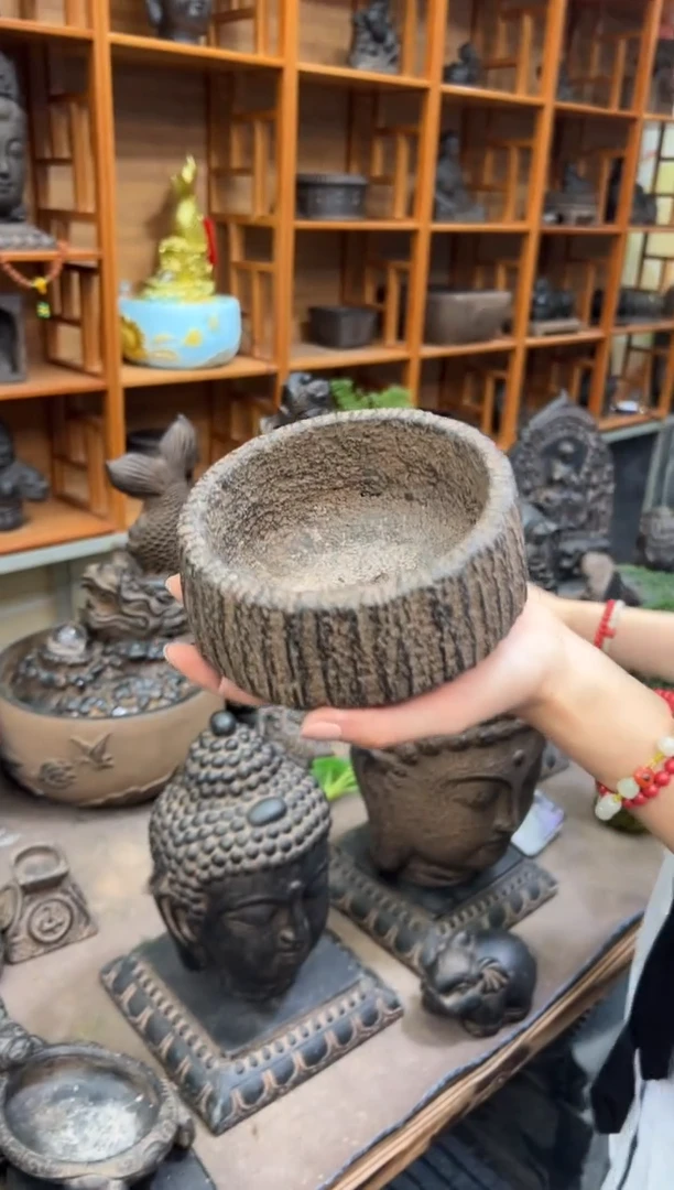 陶土【火山泥】小石钵
