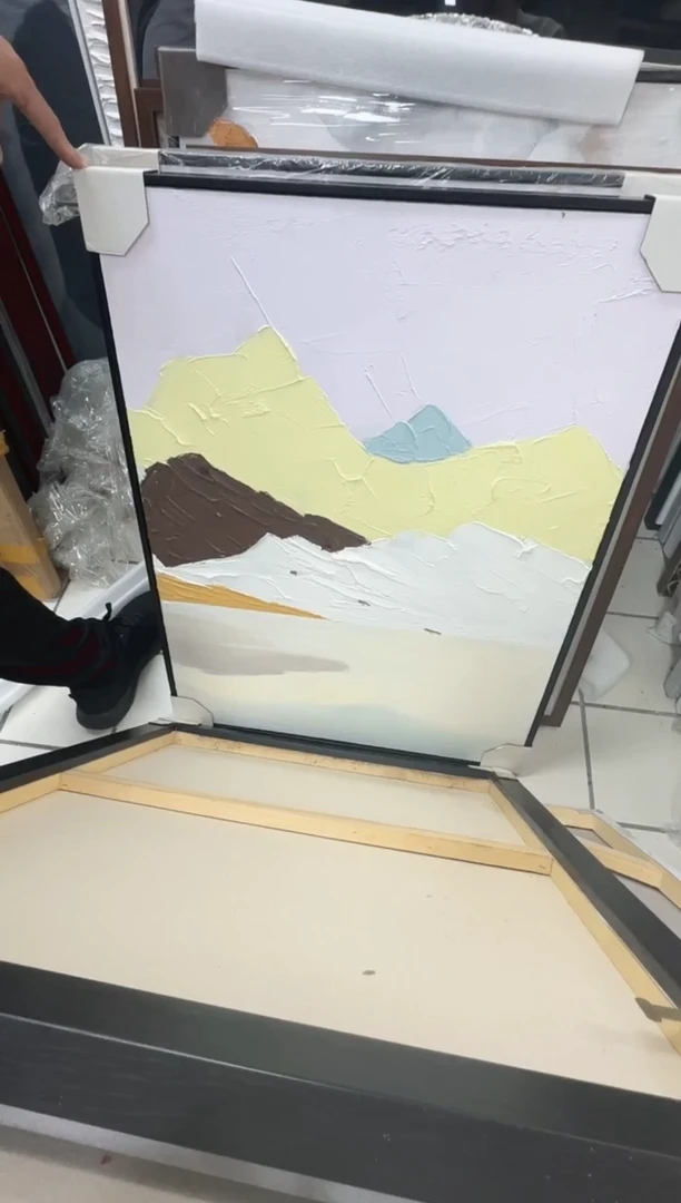 竖款168美术馆 装饰画60*80