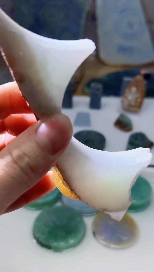 裸石翡翠天然翡翠A货玉 南 653