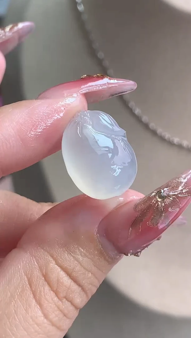 定制翡翠未镶嵌钱袋