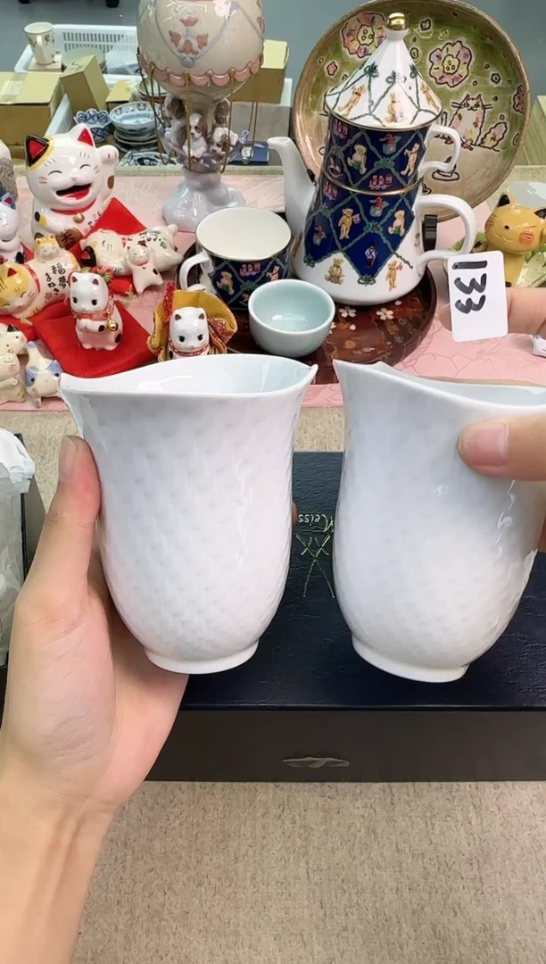 瓷片2只瓷片辰辰的瓷器好看到爆