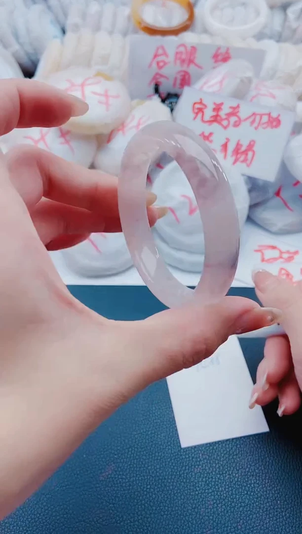 未镶嵌手镯石英质玉L2-54-55