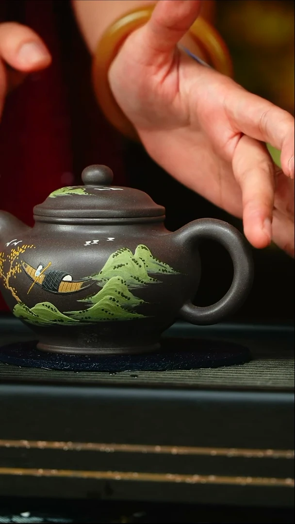 茶壶紫砂檬****房掇只壶260cc