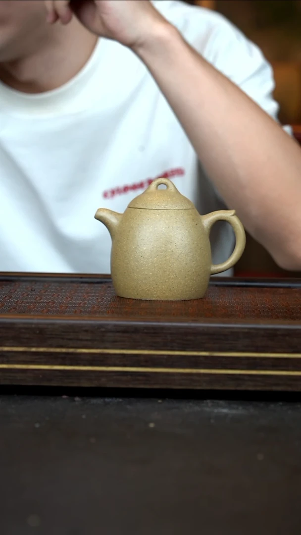 茶壶紫砂 XJ      秦权     老档口 蟹壳青段       200cc